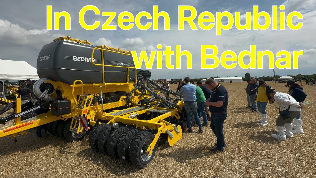 Farm update 379 Bednar Part 1. Launch of new machinery in Czech Republic at Bednar Camp.