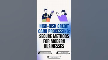 High-Risk Credit Card Processing: Secure Methods for Modern Businesses