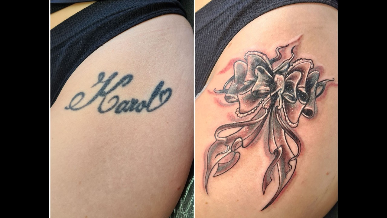 Covering - Tattoo Time Lapse - 4K