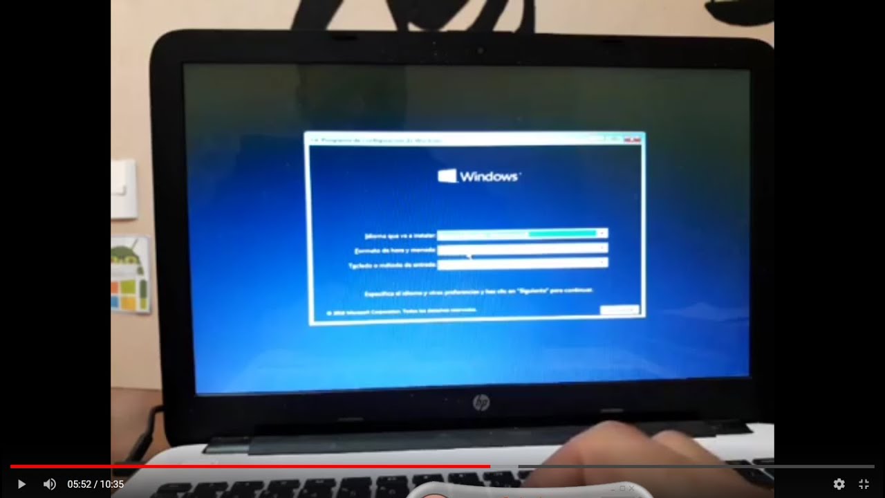 Como Formatear Una Laptop Hp Pavilion 15 cw1004la YouTube