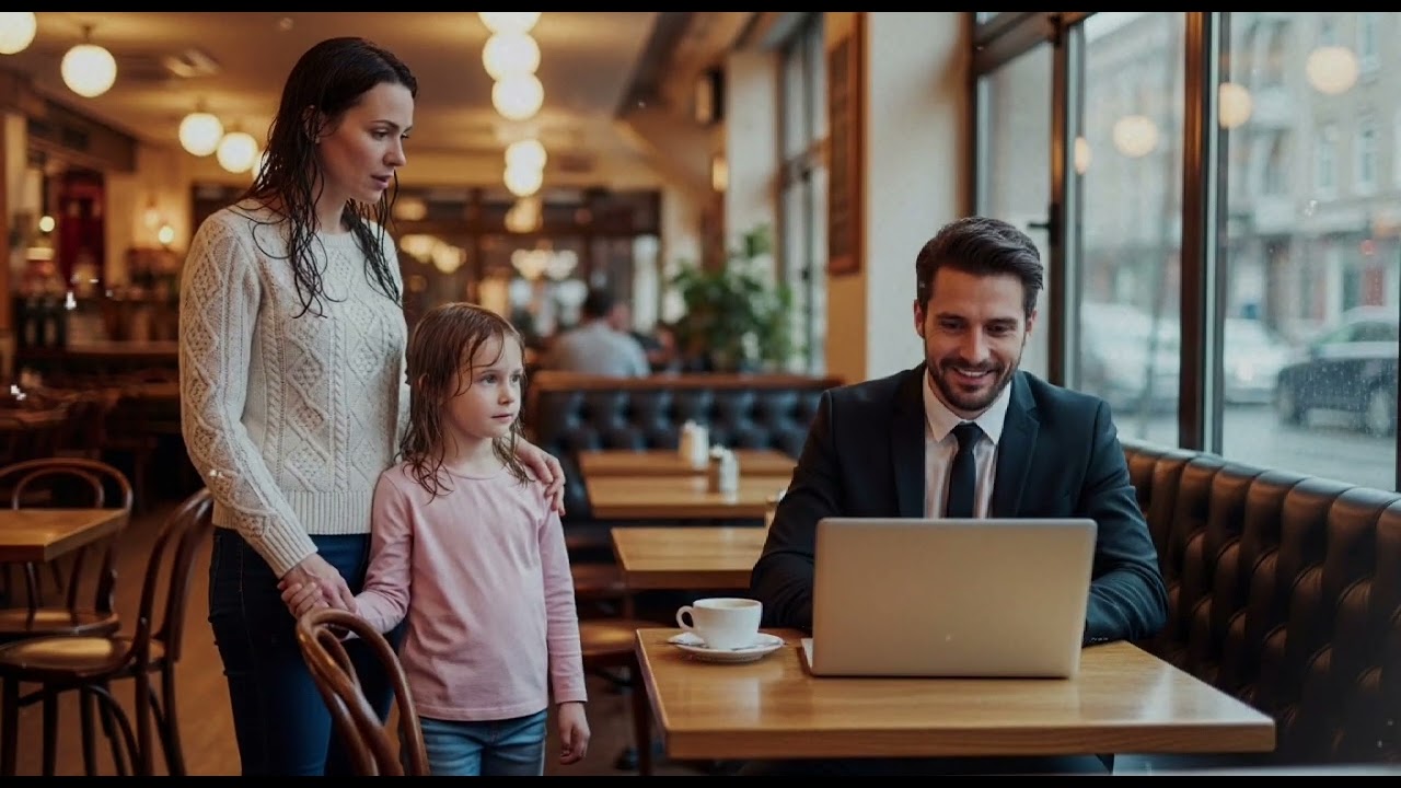 Can I Share This Table?” Asked the Single Mom — “Only If I Pay the Bill,” Said the Billionaire Boss - YouTube