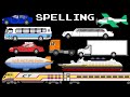 Vehicle Spelling - The Kids&#39; Picture Show