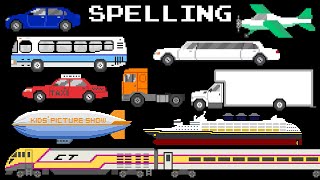Vehicle Spelling - The Kids&#39; Picture Show