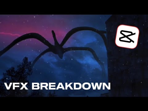 Stranger Things Upside Down - VFX Breakdown [CapCut mobile phone]