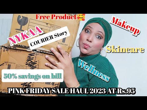 Nykaa Pink Friday Sale Haul 2023 At Rs.95 - தமிழில் | MAKEUPBYMUMMMTAJ