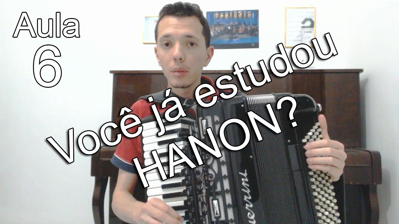 Aula de Acordeon com Eliomar Landim - Aula 6 Hanon