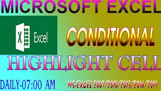 Highlight Cells that Match with Conditional Formatting ll Learn full excel