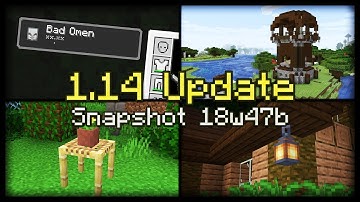Các cập nhật mới trong phiên bản minecraft 1.14 - Phần 2