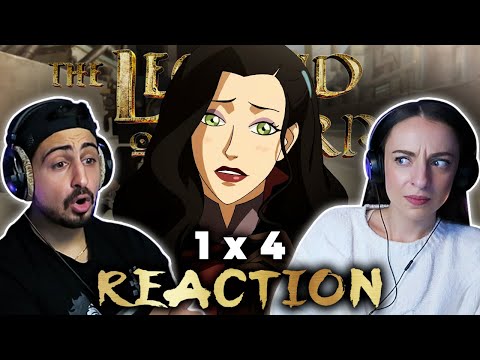 ASAMI is suss.... *THE LEGEND OF KORRA* Episode 4 REACTION!