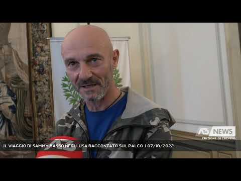 IL VIAGGIO DI SAMMY BASSO NEGLI USA RACCONTATO SUL PALCO  | 07/10/2022