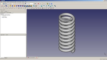 FreeCAD Lesson 06 - Compression Spring