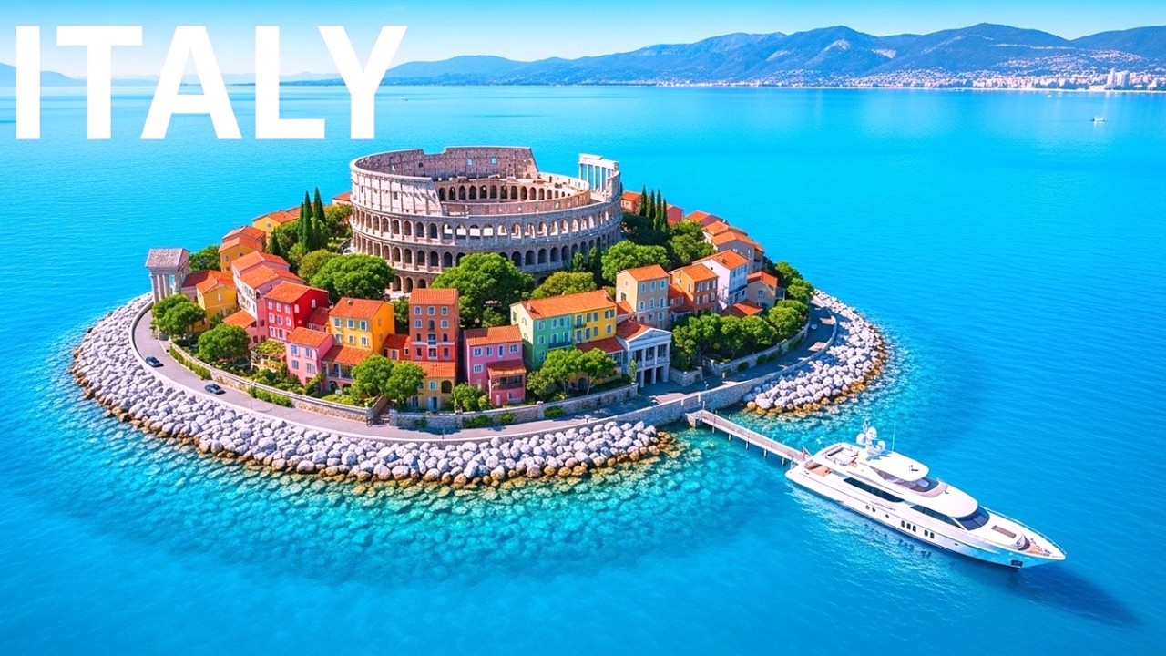 ITALY Sunset Waves & Beach Club Nights 🌴 Mediterranean Vibes | Chill Deep House Mix