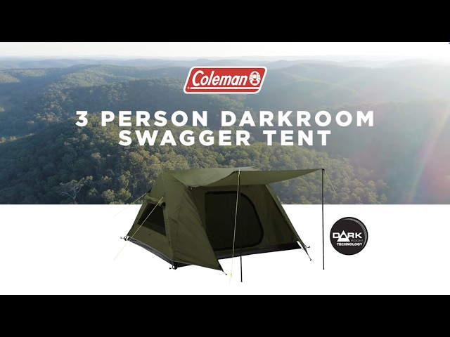 Coleman Instant Swagger 3P テント Coleman Swagger 3P with Darkroom - YouTube
