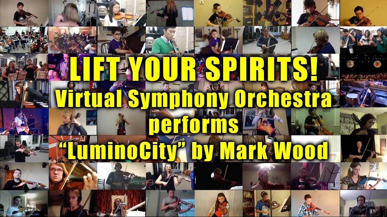 Assista a Virtual Symphony Orchestra performs LuminoCity by Mark Wood no YouTube Assista a Virtual Symphony Orchestra performs LuminoCity by Mark Wood no YouTube