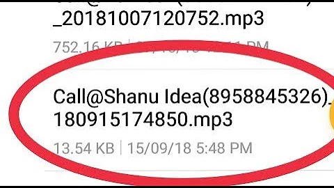 What is Wav Format || How To Play WAV Sound Formet And Call Recording In Android
