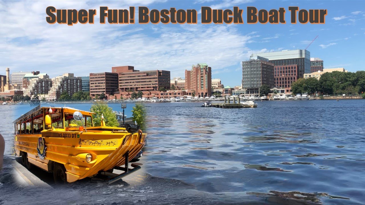 Экскурсия на лодке Boston Duck: изучение достопримечательностей, истории и интересных фактов!