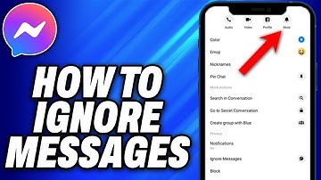 How To Ignore Messages On Messenger (2025) - Easy Fix