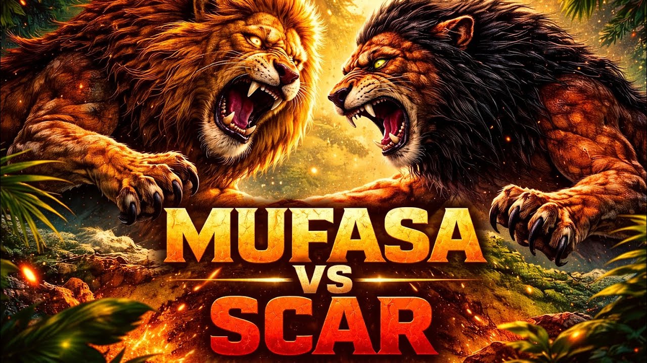 The Mufasa and Scar elections fight 🦁