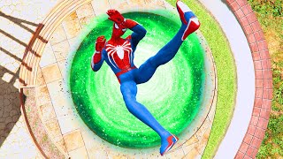 Spider-Man Found Secret Portals in GTA 5 (Insane!) Part4
