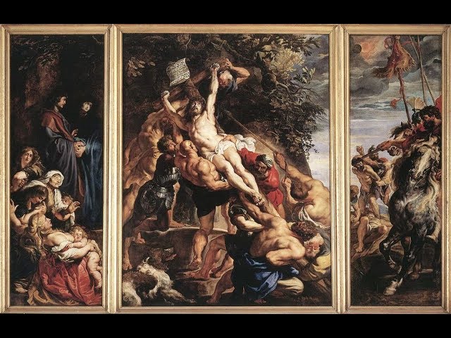 ΠΙΝΑΚΑΣ ΤΟΥ RUBENS: Η ΑΝΥΨΩΣΗ ΤΟΥ ΣΤΑΥΡΟΥ - ELEVATION OF THE CROSS RUBENS-