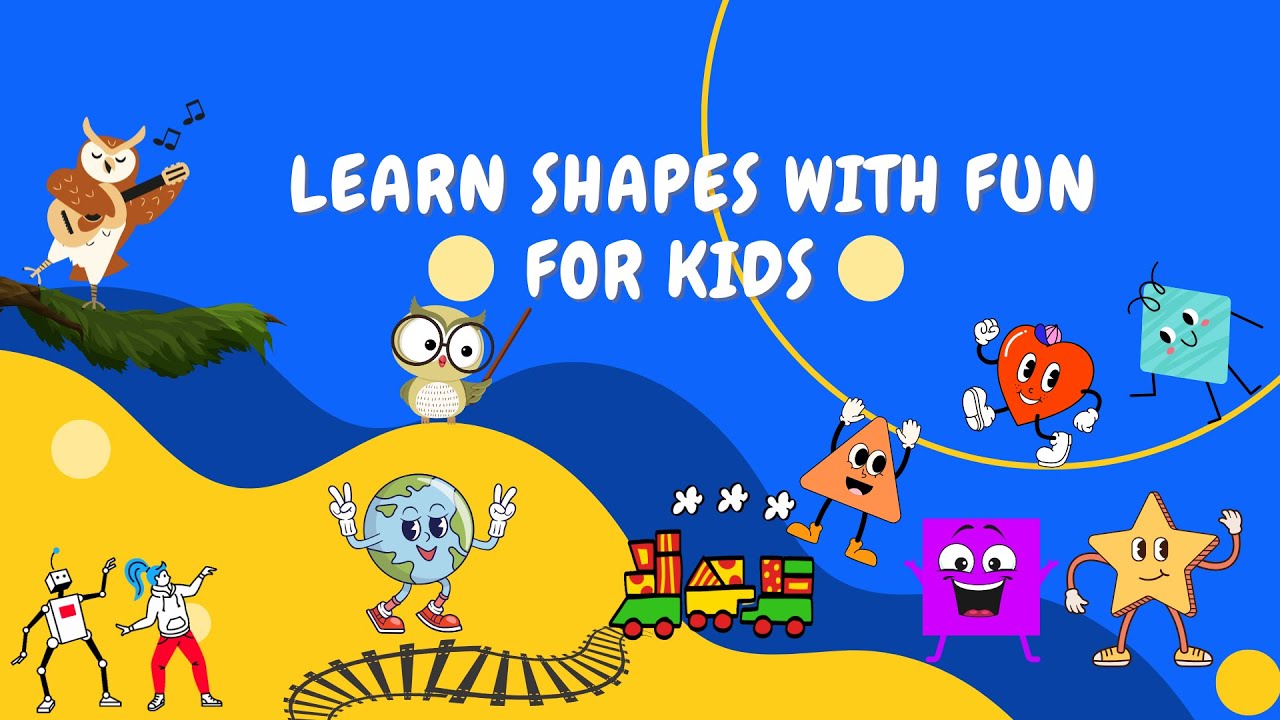 Learn Shapes with Fun for Kids! - YouTube
