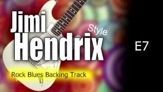 Rock Blues Jimi Hendrix Style Guitar Backing Track 84 Bpm Highest Quality chords