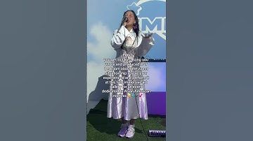 Thumbnail of turned a song I wrote and produced on my bedroom into THIS 🦋🎤✨💕
