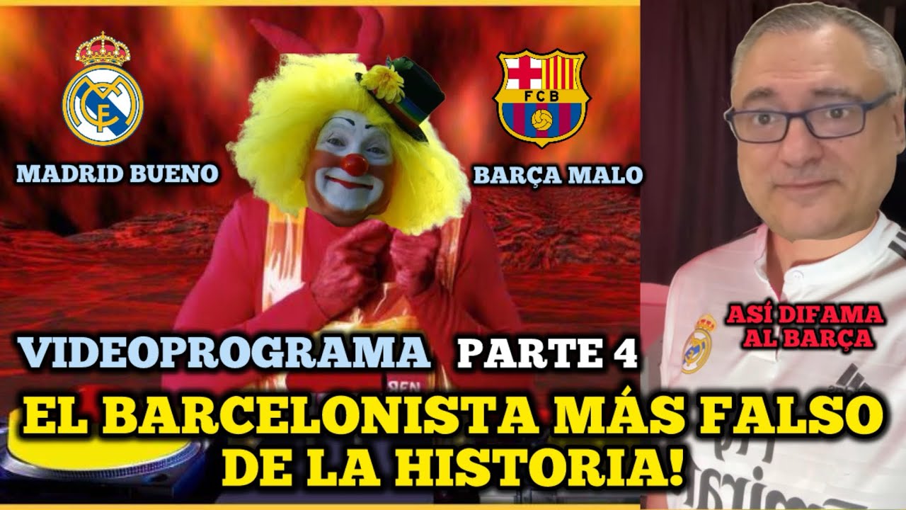 Guijarro en Clave Parodia y desmontando su barcelonismo + su doble rasero - parte 4 