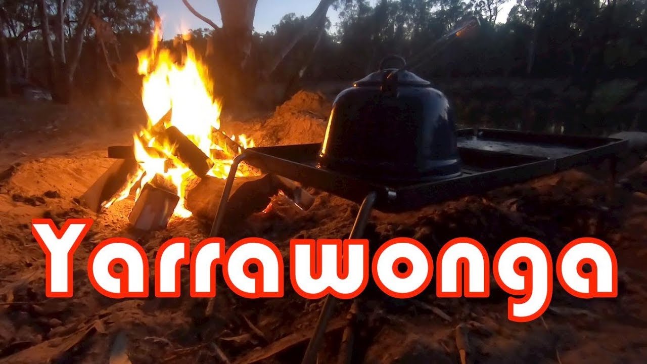 Camping on the Murray near Yarrawonga