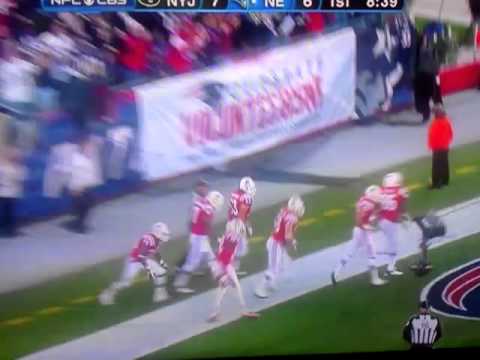 PATRIOTS/Devin McCORTY kick return touch down