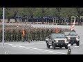 平成30年度 観閲式 総合予行 観閲行進