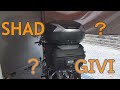 SHAD 47L VS GIVI 43L　少し比較してみました。。。どっちが良い！？