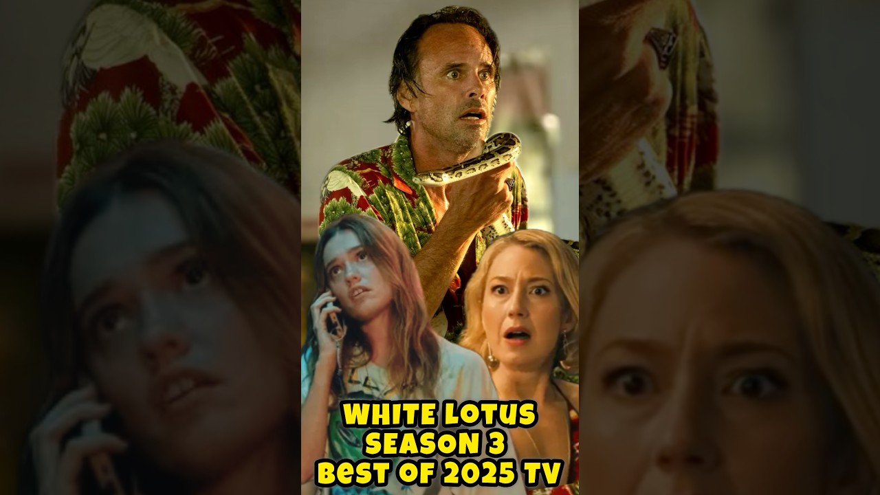 WHITE LOTUS SEASON 3 - LOOKING BACK AT BEST OF TV SHOWS 2025 