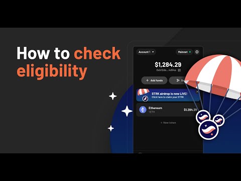 Sorare: How to check $STRK eligibility - video from Argent