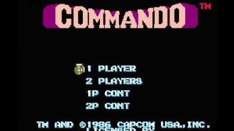 Commando (NES) Music - Area Theme