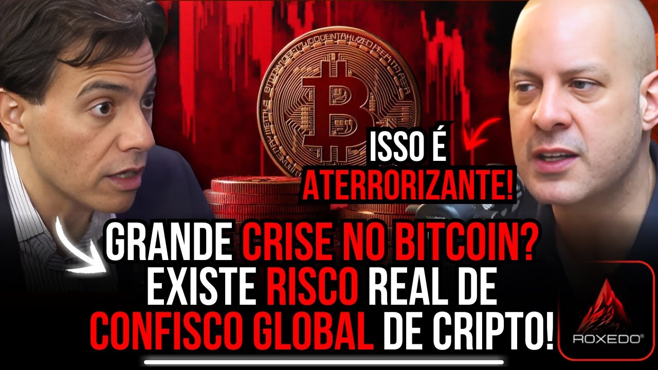 CONFIRMADO CONFISCO DE CRIPTO? CRISE NO BITCOIN ESTÁ A CAMINHO? Com Faka e  Eng Leo no Tubacast