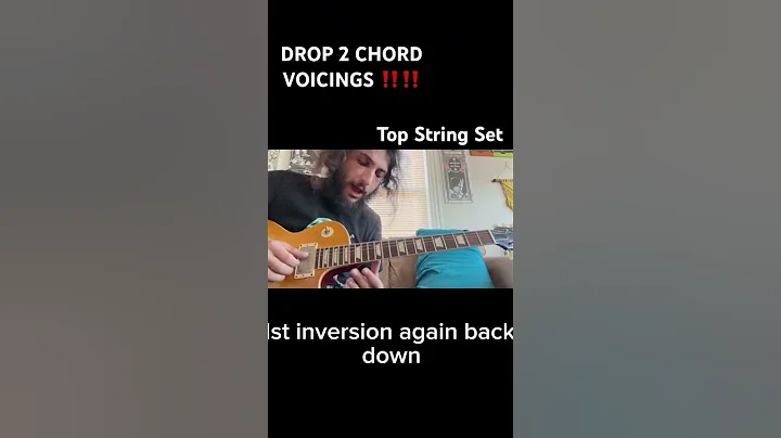 C Maj 7 Inversions!! Drop 2 voicing. #guitarlesson #music #guitar #guitardojo #guitarlove #berklee