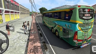 Berangkat Dengan Bus ALS Medan - Jakarta 💨😎 | BUS SIMULATOR INDONESIA  screenshot 4