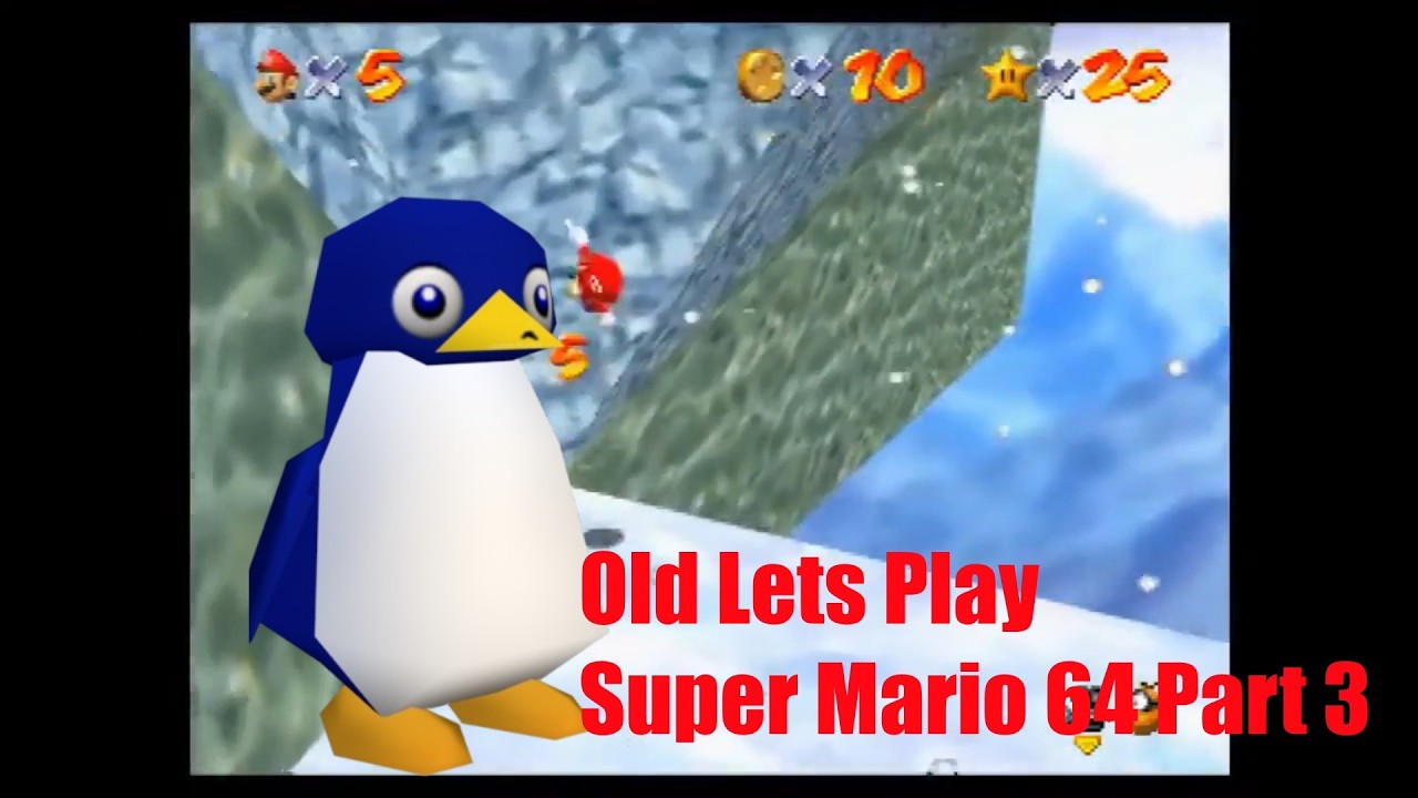 Old Lets Play Super Mario 64 Part 3 30 Power Stars Before The First Bowser Fight WHOA