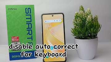 How To Disable Auto Correct For Keyboard On Infinix Smart 8