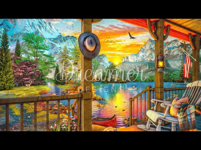 Dreamer Designs ~ Coffee at the Cabin by Dominic Davison ~ diamond