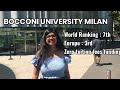 Bocconi university milan world best university  funding with zero tuition fees