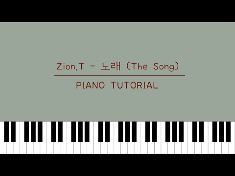 zion.t---노래-(the-song)-(piano-tutorial)