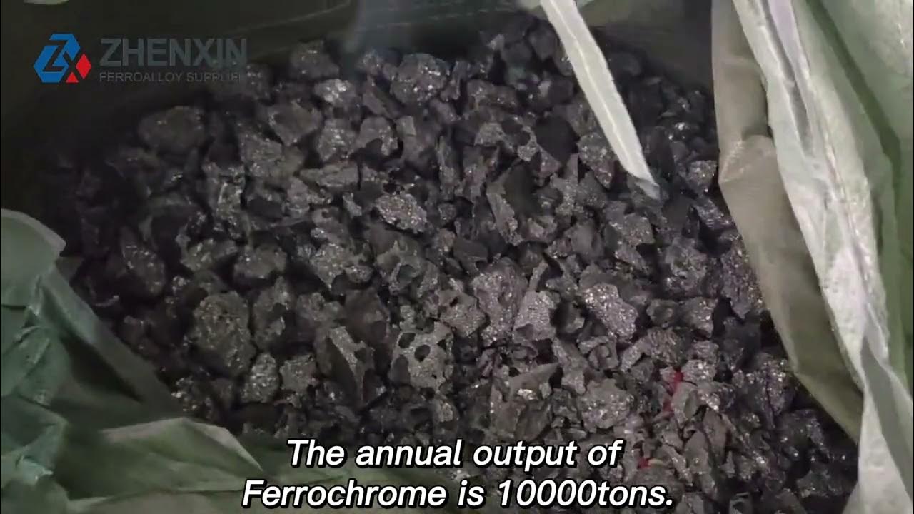 Ferrochrome manufacturing process Factory price of low carbon ferro