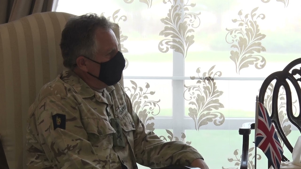 General Sir Nicholas Patrick Carter,Chief of Defence Staff UK called on General Qamar Javed Bajwaہ