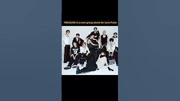TREASURE In A New Group Photo For Love Pulse 