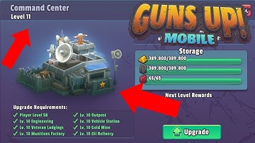 Rushing to Command Center 11 | Guns Up! Mobile