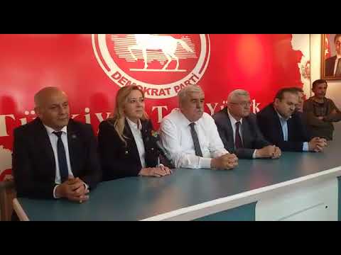 Aylin Cesur Demokrat Parti İl başkanlığını ziyaret etti.