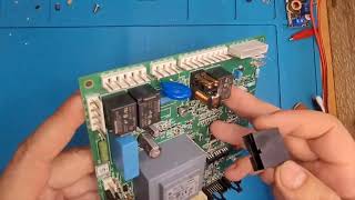 картинка: Ремонт платы BAXI Slim нет розжига (ошибка 60 градусов)