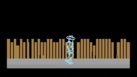 Commodore C64 smooth Sprite animation in basic